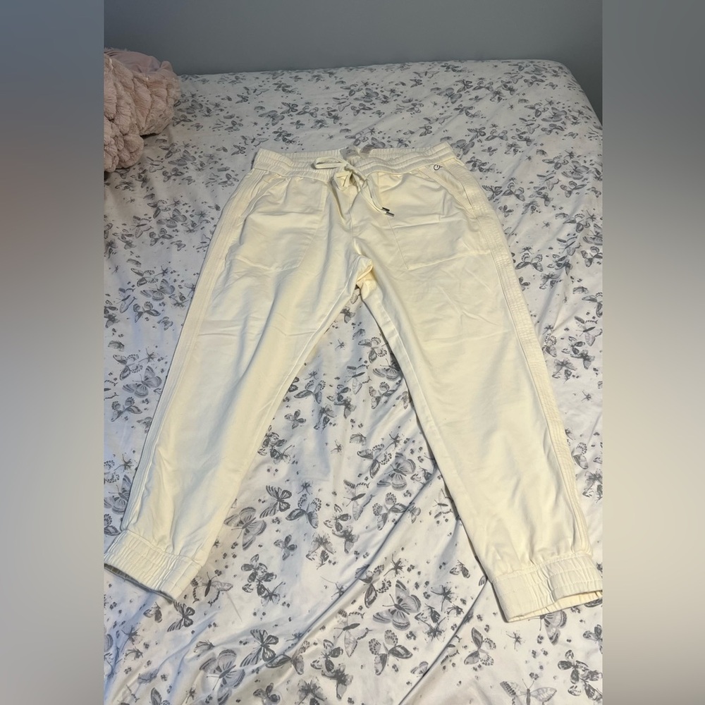 Calia Pale Yellow leisure pant